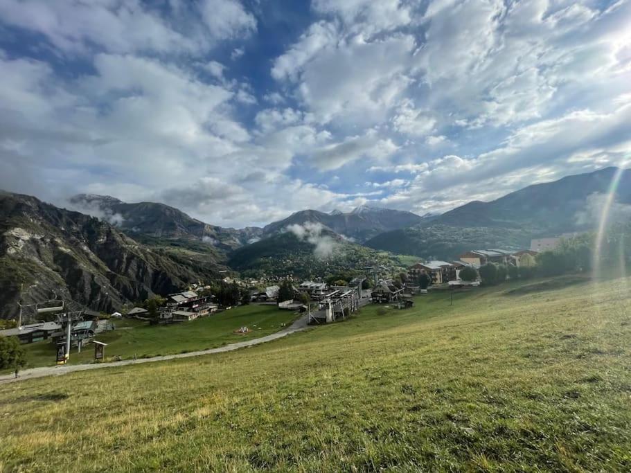 Le Seignus D'Allos T2 30M2. Aux Pieds Des Pistes. Bagian luar foto